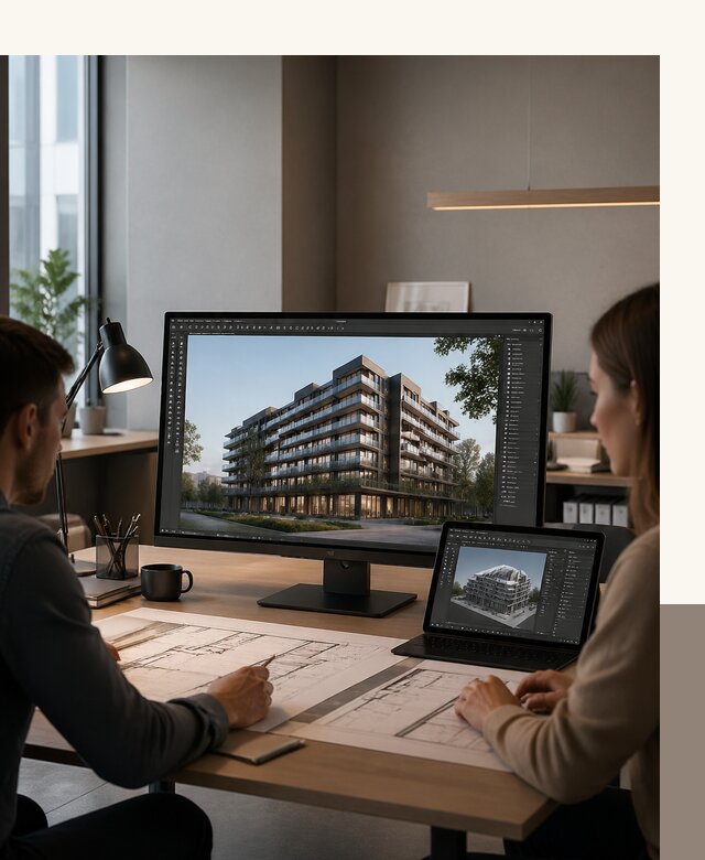 3D визуализация архитектуры и объектов строительства в Балашове