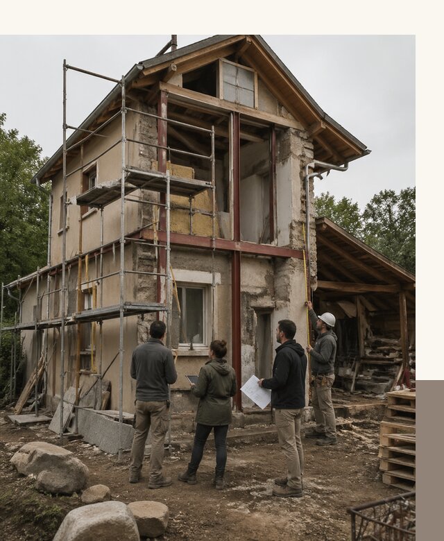 Реконструкция загородного дома под ключ в Балашове от бюро