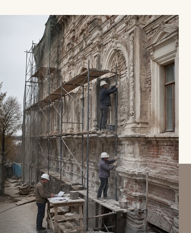 Реставрация объектов культурного наследия под ключ в Балашове